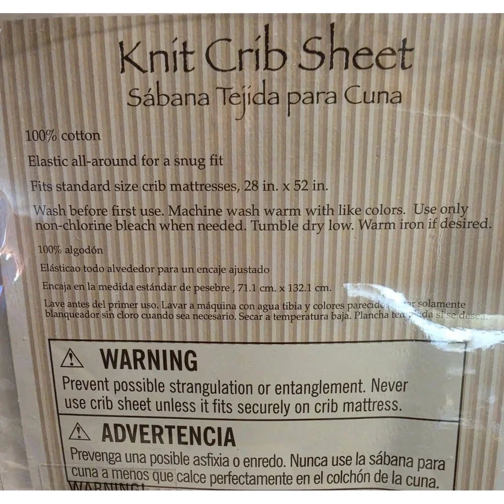 Koala Baby 100% Cotton Knit Crib Sheets White (2) NIP